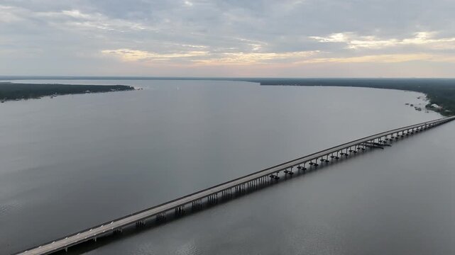 View of Perdido Bay and bridge