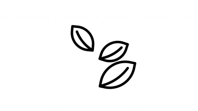 leaf animated icon