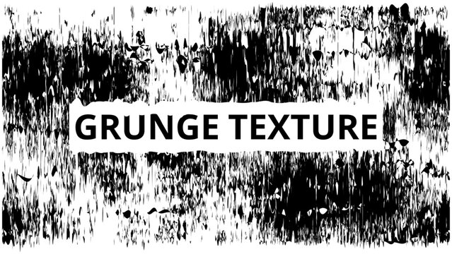 Black and White Grunge Texture Background with Vertical Streak Pattern
