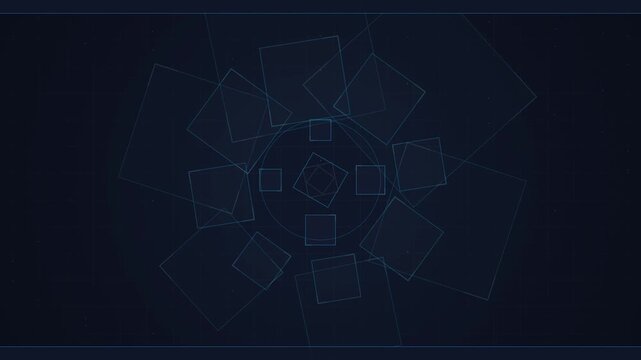 Dark blue background with faint images.