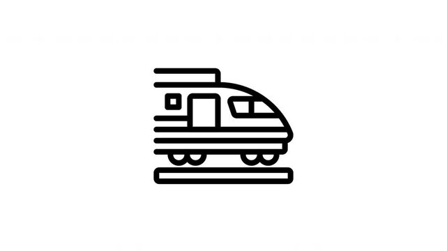 metro animated icon