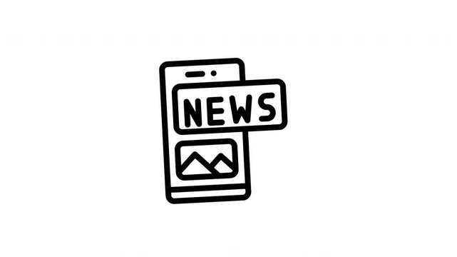 mobile animated icon