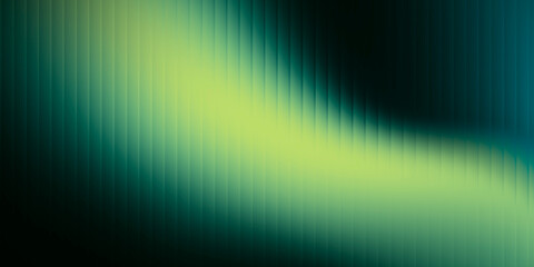 Fototapeta premium Abstract teal and lime green vertical sound wave with grainy texture. Organic digital equalizer background with glass effect for eco-tech branding, science poster and modern web design.
