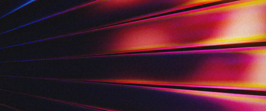 Diagonal prism light streaks colorful abstract background