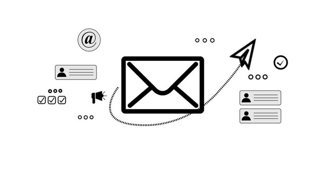 Digital marketer using email marketing tools on laptop and smartphone, sending newsletters and analyzing campaign performance to engage subscribers and grow business through personalized content 