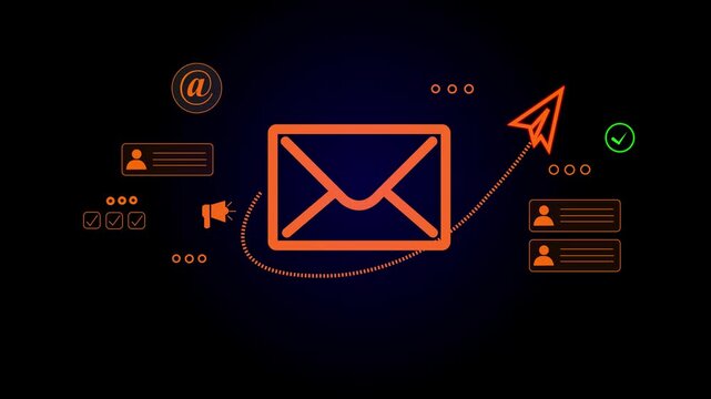 Digital marketer using email marketing tools on laptop and smartphone, sending newsletters and analyzing campaign performance to engage subscribers and grow business through personalized content 