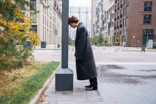 Creative professional in urban space
