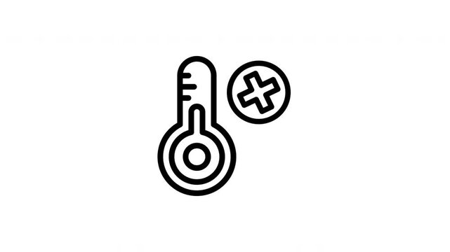 temperature animated icon