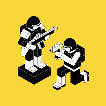 man with gun