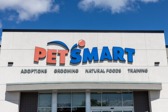 Ottawa, Canada - July 30, 2026: PetSmart store building entrance sign