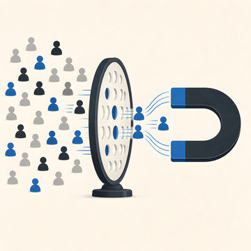 Business communication concept art generated by AI