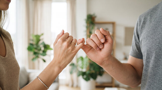  couple holding hands