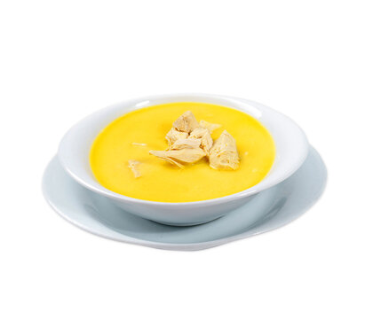 creamy squash or chicken soup