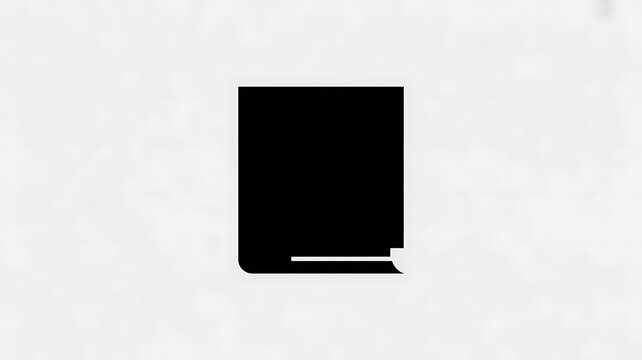 Black book icon design element