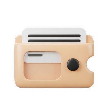 3d rendered futuristic card reader device with sleek design and modern aesthetics