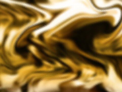Abstract golden fluid texture with swirling patterns and a frosted glass effect, conveying luxury and elegance.
