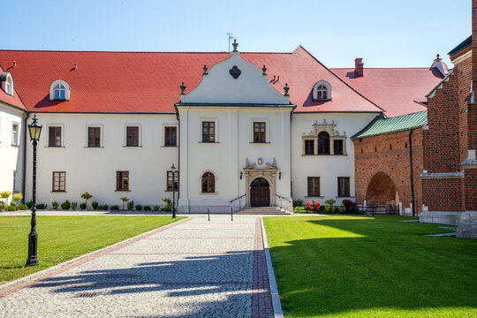 The historic Monastery of the Canons Regular of the Lateran next to the Corpus Christi Basilica, Kazimierz district, Poland. Founded in 1405 when King Władysław Jagiełło brought the order to Krak&oacute;w. 
