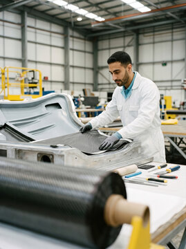 Laying Up Carbon Fiber on a mold