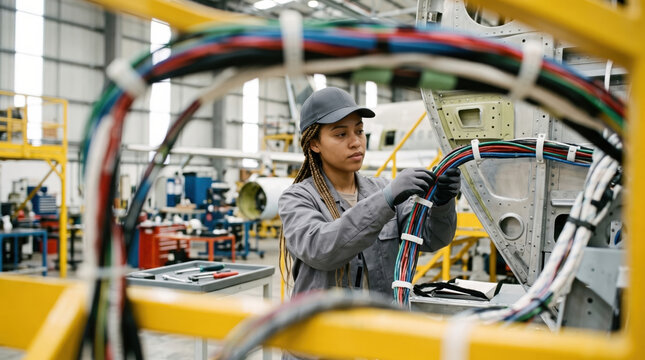 Routing a Cable Loom in an Aircraft