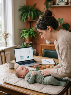 Changing a Nappy During the Workday