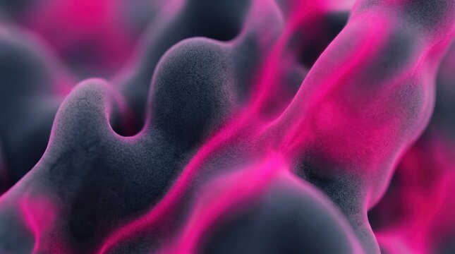 Abstract pink and dark wavy textured surface background