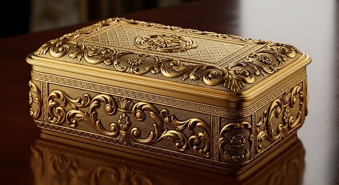 old wooden chest