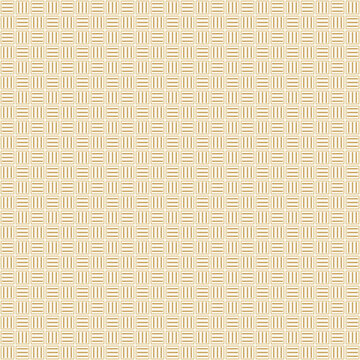 Seamless woven basket texture, beige and tan grid pattern with alternating horizontal and vertical lines