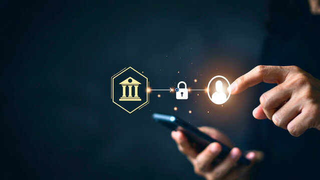 Secure mobile banking application with user authentication and data encryption protection