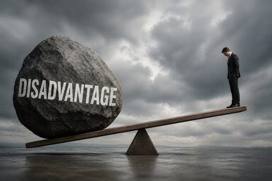 Business Disadvantage and Competitive Weakness Concept