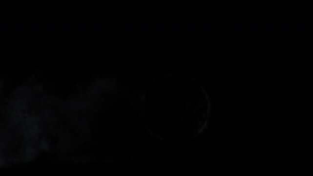 Fireball hit, circle shield, fire hit VFX element
