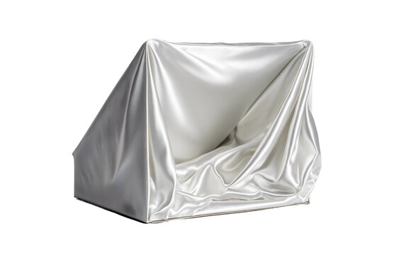 Compact tabletop softbox featuring a reflective interior for diffused lighting and improved illumination during product photography and creative studio work Isolated on transparent background PNG