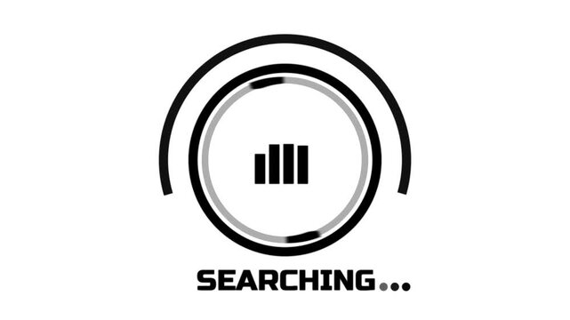 A suitable of signal search.Suitable for accessories for applications or software that require signals to operate with white background.
