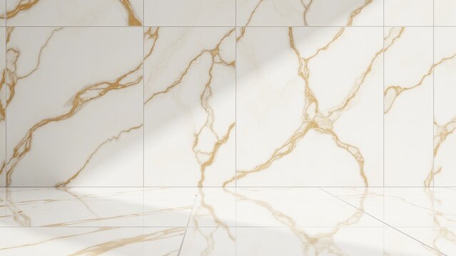 Calacatta Gold Marble Texture Close-Up