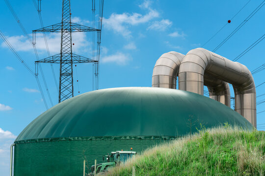 Biogasanlage &ndash; Direktvermarktung Strom und W&auml;rmeversorgung