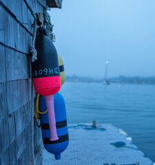 Lobster Buoys Near Acadia © Christopher