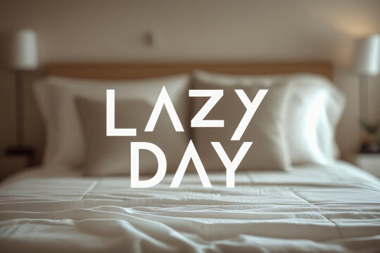 Gen Z trend to stay in bed all day to maintain mental health and prevent burnout AI Generative