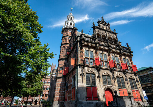 Het oude stadhuis van Den haag