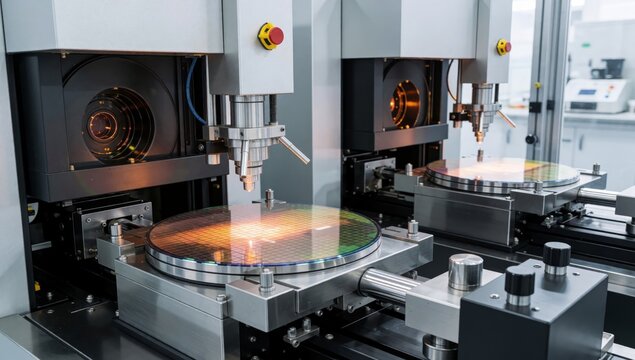 Large industrial machine factory setting cnc computer numerical control which used cutting shaping metal other