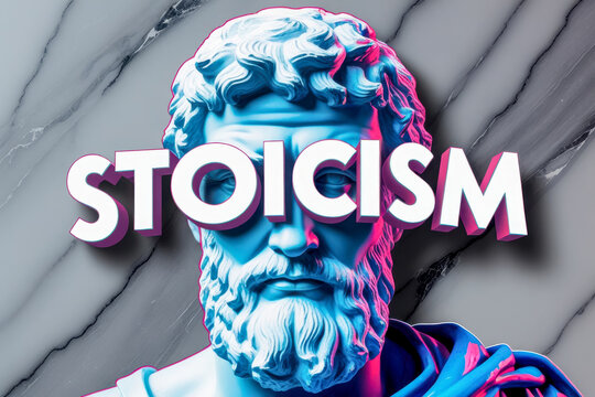 Modern Stoicism trend among young people that embodies determination and self control AI Generative