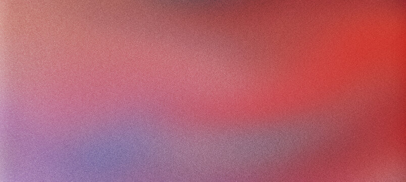 Abstract fluted glass texture with red and blue gradient light. Ribbed glass panel background with vertical lines and soft color blur. Corrugated glass surface for modern interior design decor.