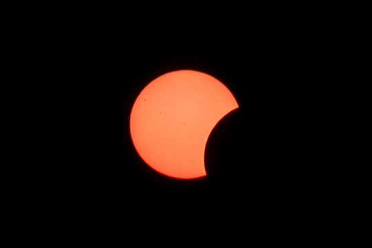 August 12th 2026. Zagreb, Croatia - solar eclipse 2026. visible from Zagreb, Croatia