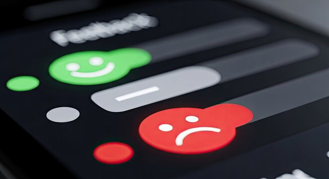 Customer Feedback Sentiment Analysis on Digital Interface.