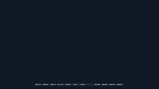 Deposit here text overlay animation for banking and financial apps 4k interface