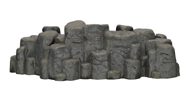 3d rendering cliff