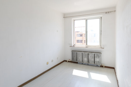 The interior of the empty room