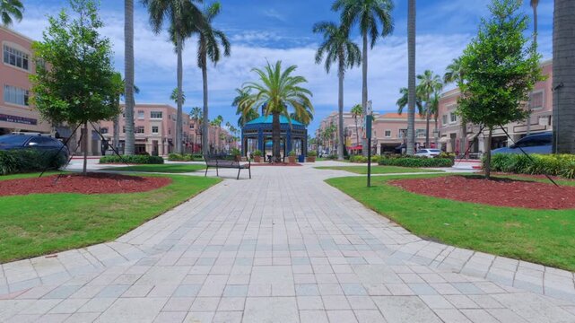 street view of Mizner Park, Boca Raton, Florida