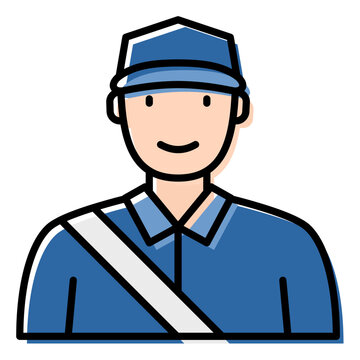 courier man icno