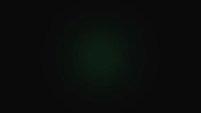 Digital authentication loading circle with green glowing percentage interface