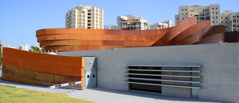 Design Museum Holon is museum in Israel. The building of the museum was planned and designed by Israeli architect and industrial designer Ron Arad an Bruno Asa. Tel Aviv Israel
