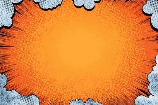 Blank comic book page background